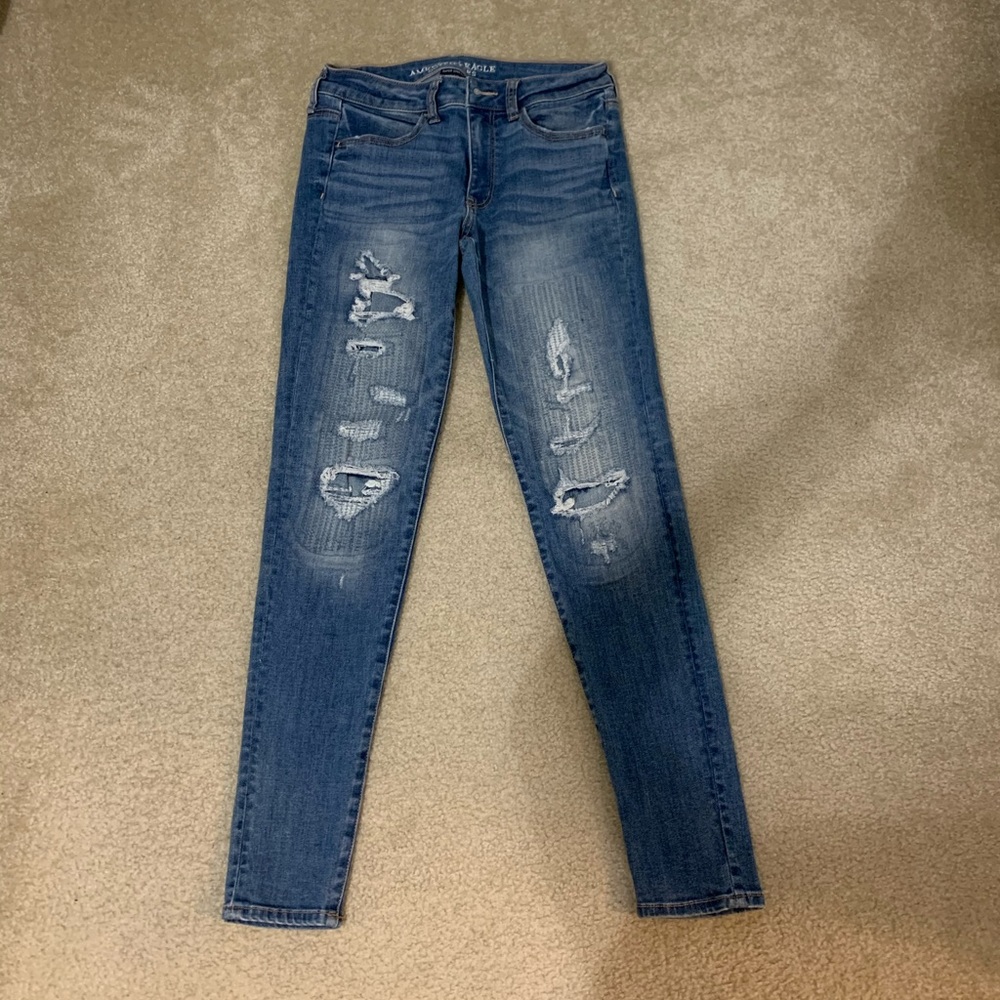 American eagle jeggings size 8
